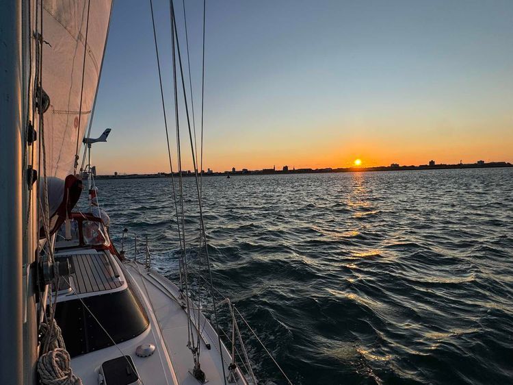 Voyage photo from Gosport to Cherbourg