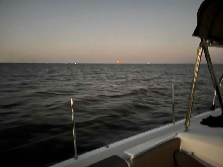 Voyage photo from Night sail to Redfish for dinner