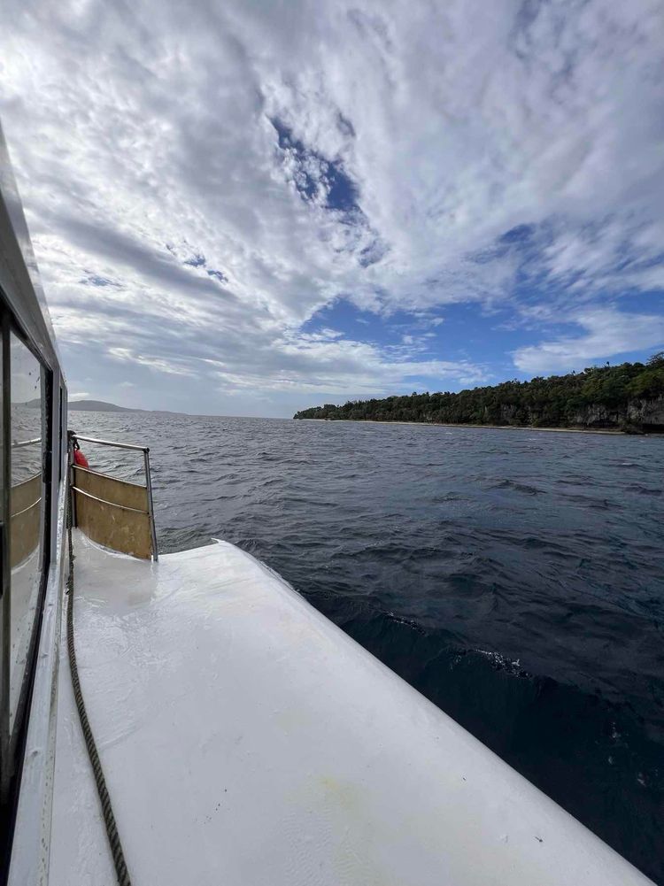 Voyage photo from Port  Burgos to Limasawa (Magellan) 