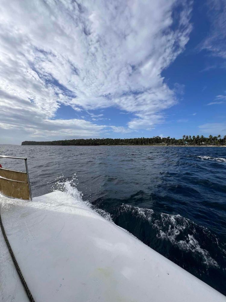 Voyage photo from Port  Burgos to Limasawa (Magellan) 