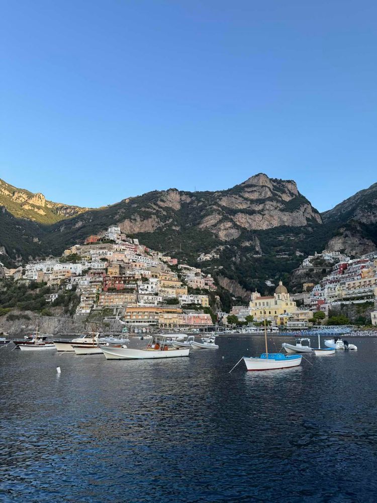 Voyage photo from Positano to Capri (Marina Piccola)