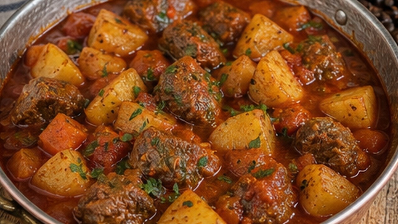 Patatesli Tencere Kebabı
