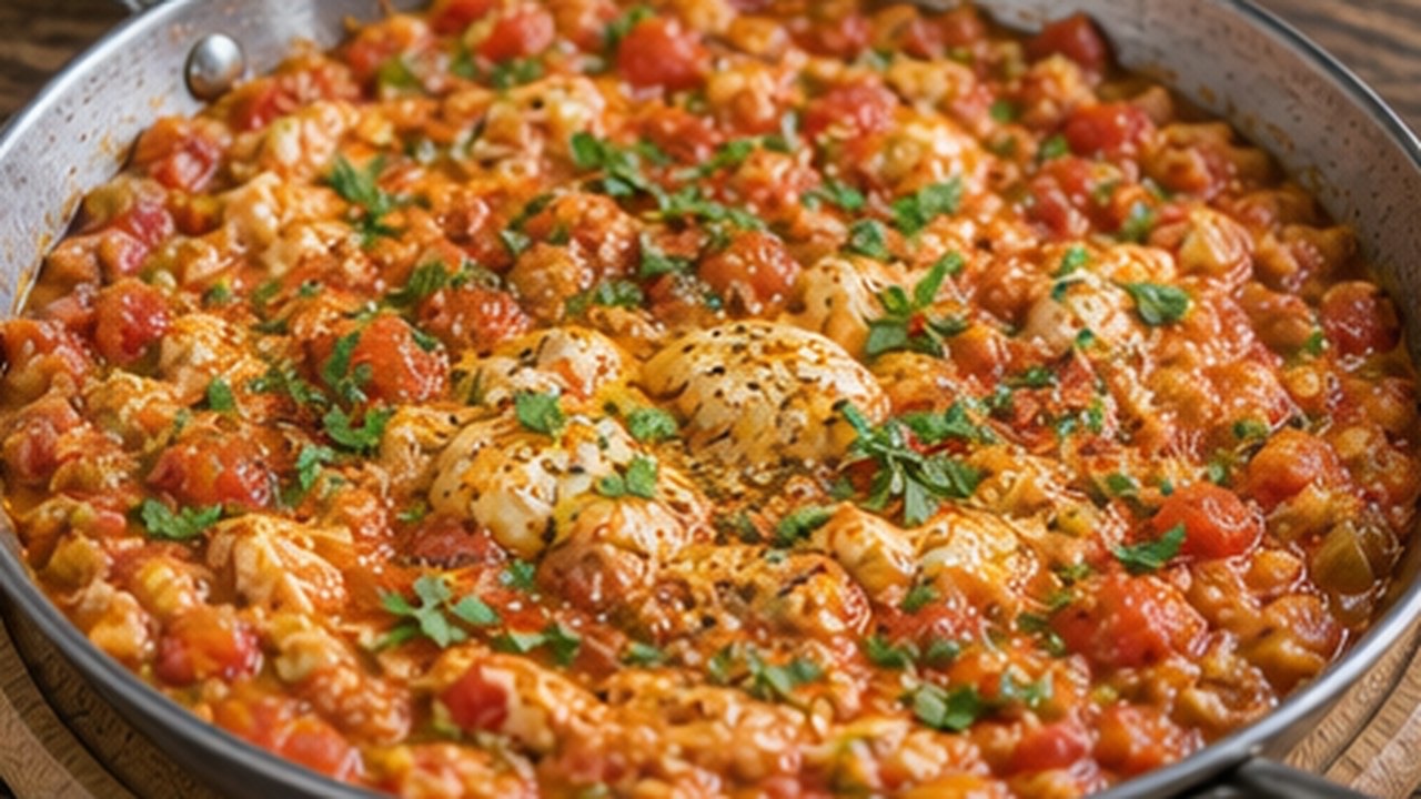 Menemen Tadında Yumurtalı Tava