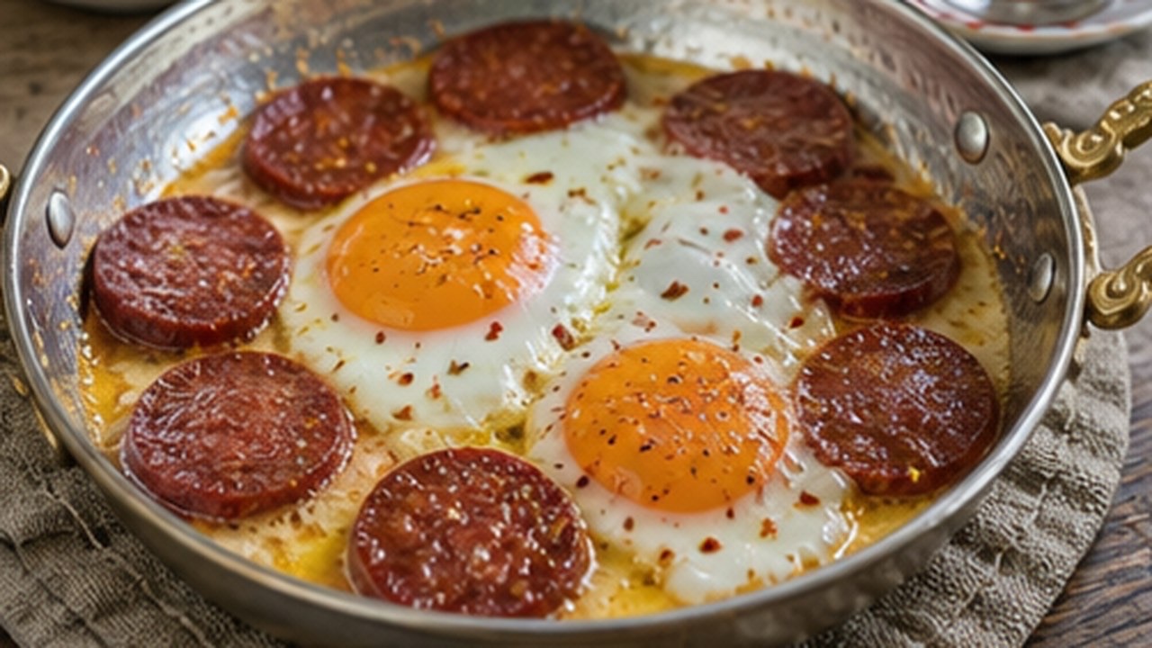 Sucuklu Yumurta Tabağı