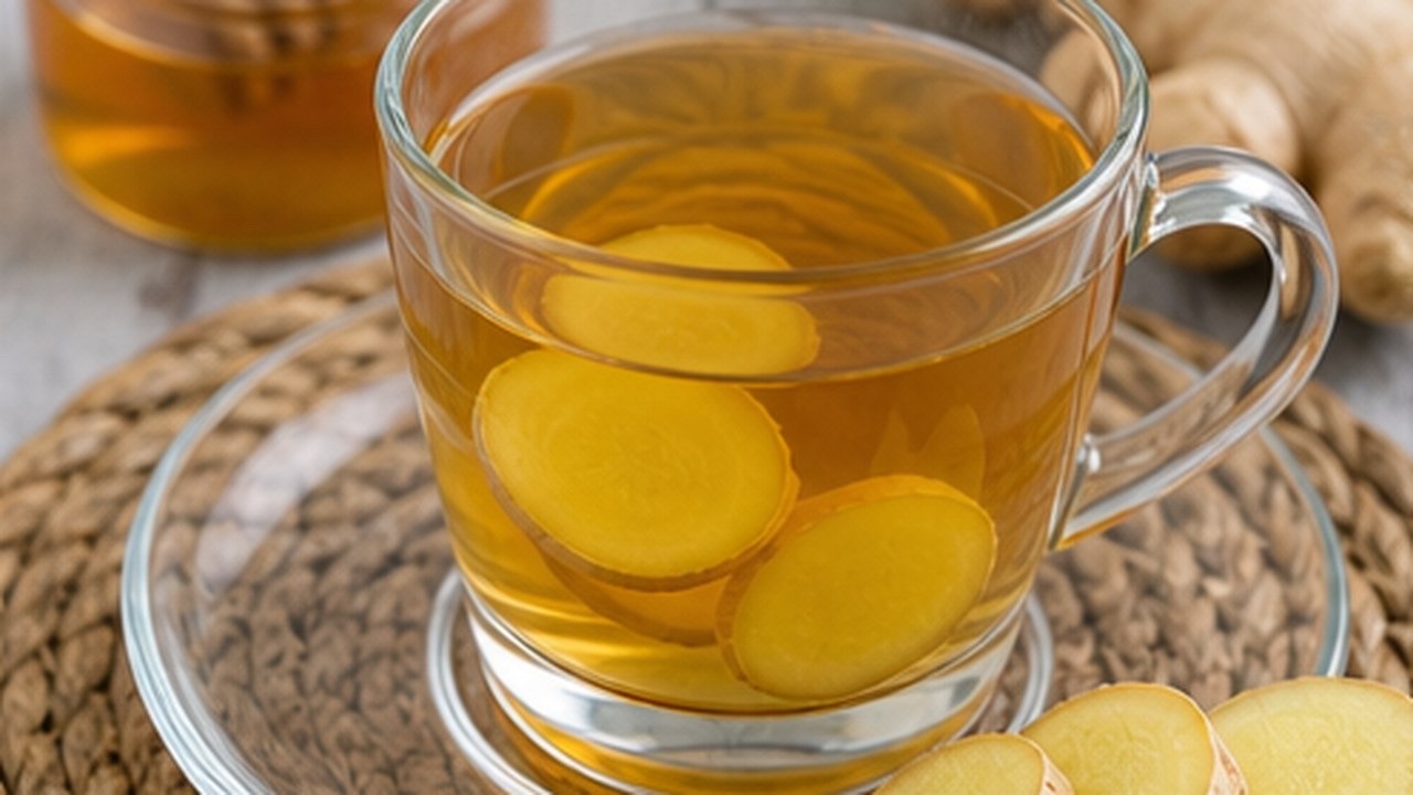 Ballı Zencefil Çayı