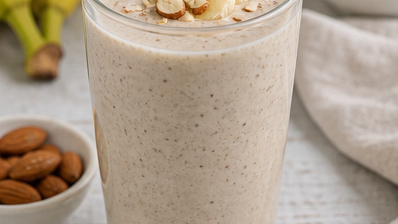 Bademli Muz Shake