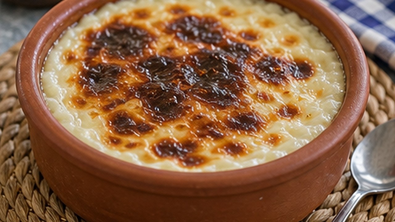 Fırınlanmış Vanilinli Sütlaç