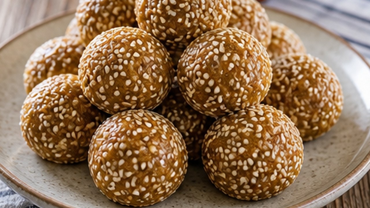 Pekmezli İrmik Topları