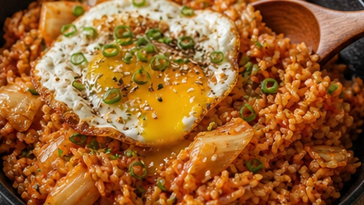 Kimchili Pirinç Tava