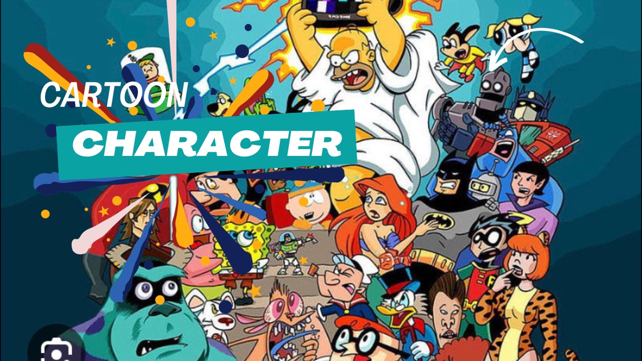 Cartoon characters look cover