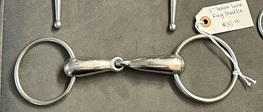 5” Hollow Loose Ring Snaffle