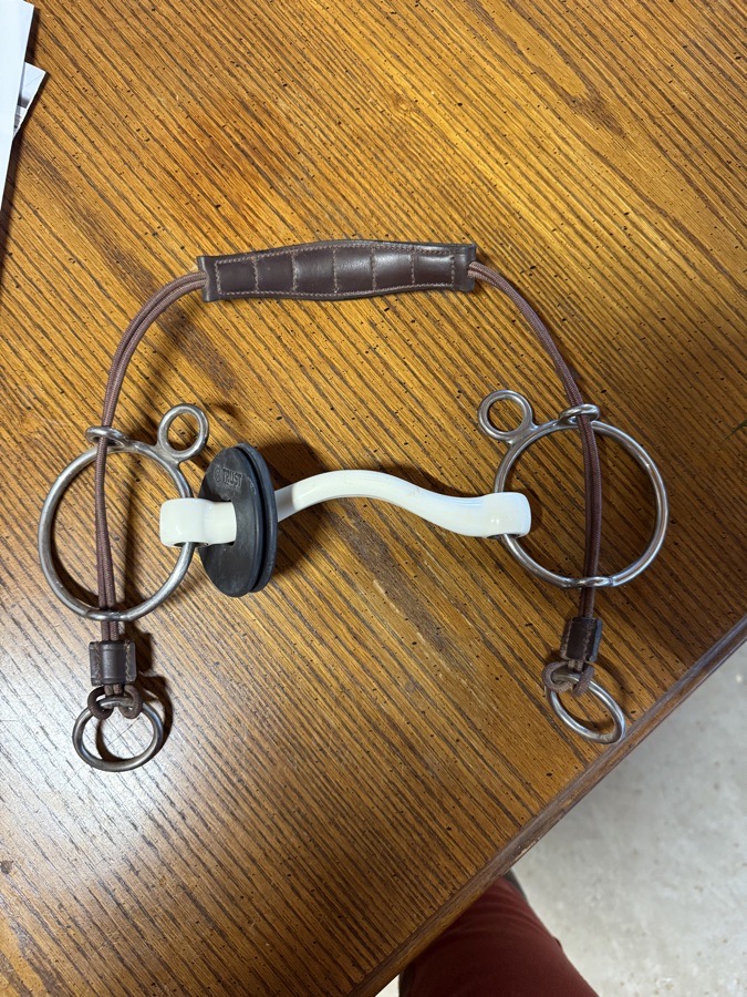 14.5cm (5.7”) Trust Inno Sense Medium Port Curbgag Bit