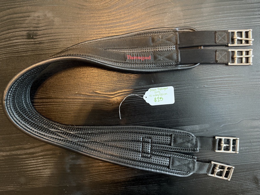 Brown Thorowgood Girth- 42 inches