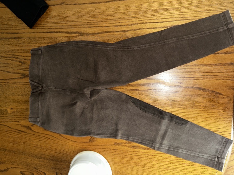 Kids Ariat brown breaches