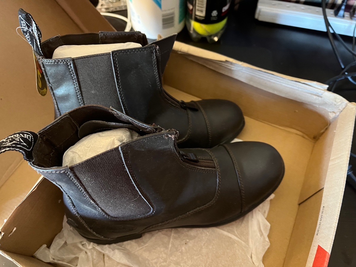 Devon Zaire Zip Paddock boots