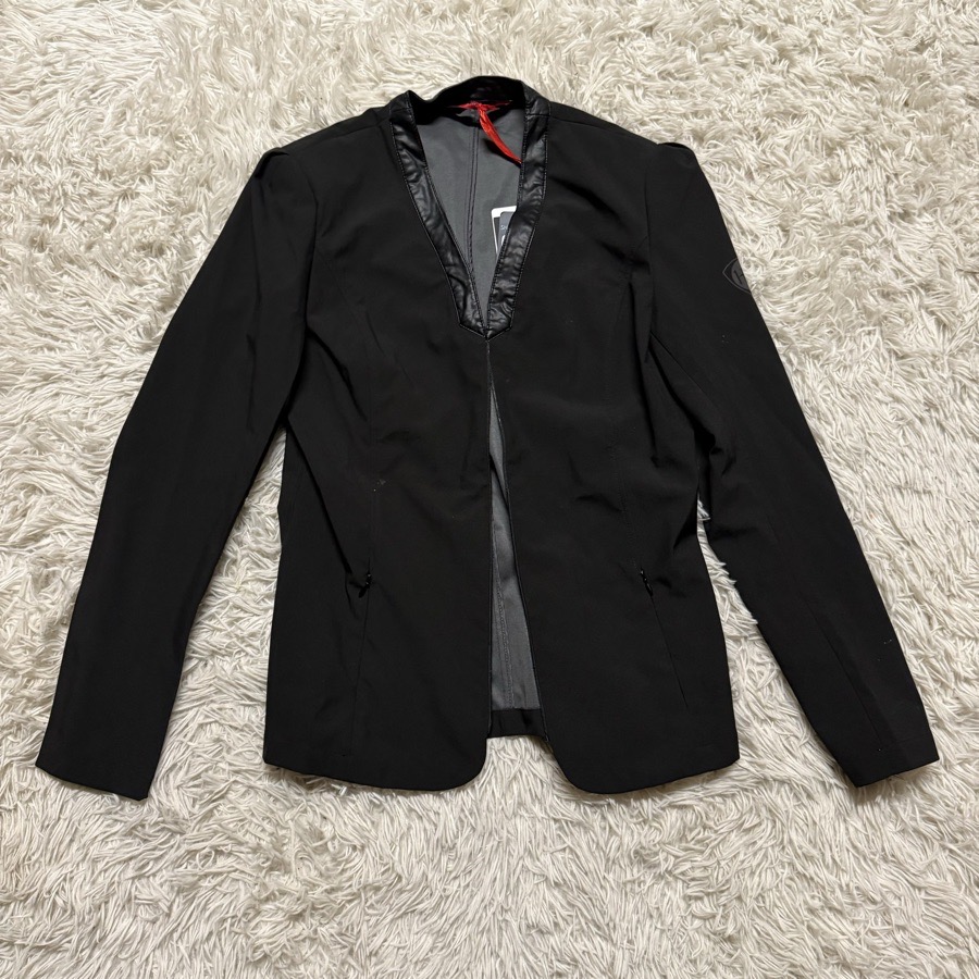New Small Women’s Black Horseware Horseback Riding Rain Show Jacket.