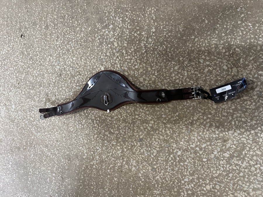 Professional's Choice Contoured Belly Guard Jump Girth, Brown