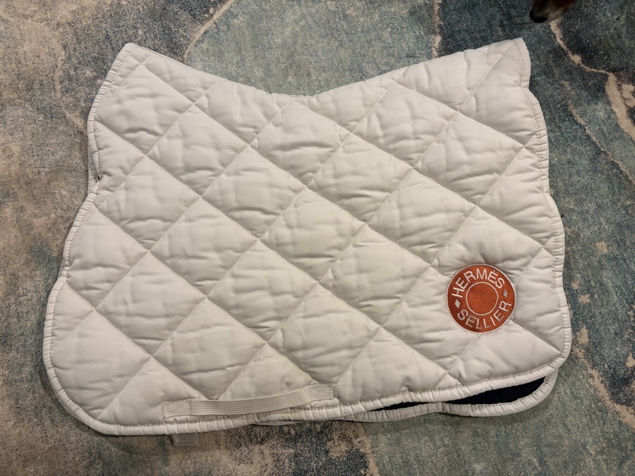 Hermes saddle pad
