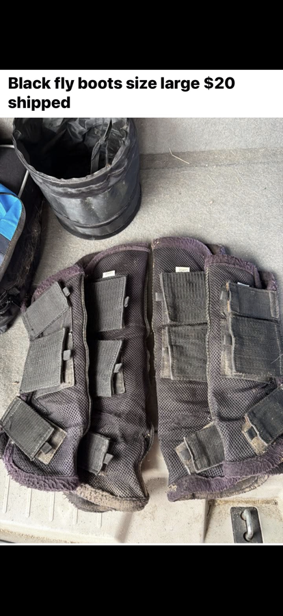 Fly boot and bell boots