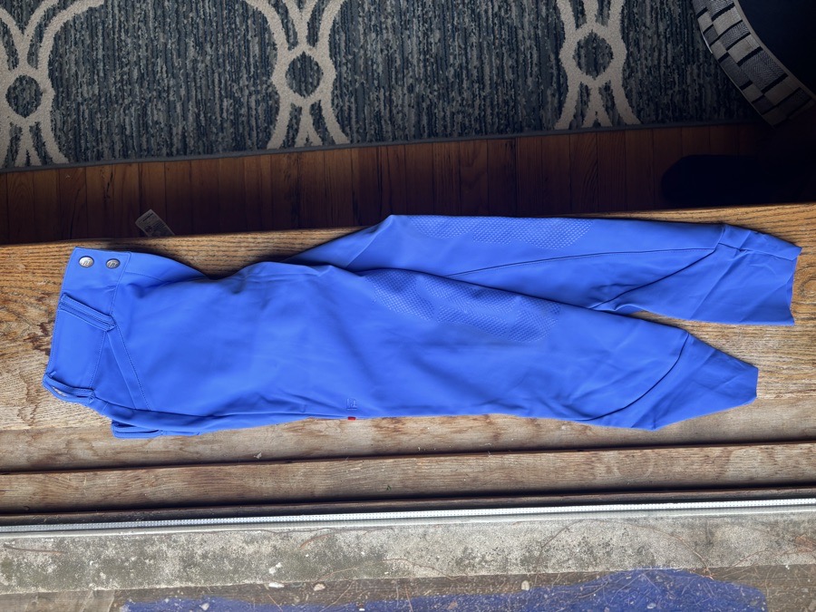 For Horses Ennie breeches Violet Blue IT42/US26