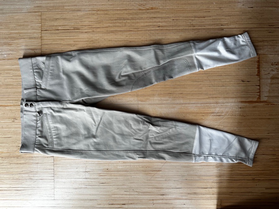 Ovation Ladies Celebrity Slim Secret Classic Knee Patch Breech Size 28L