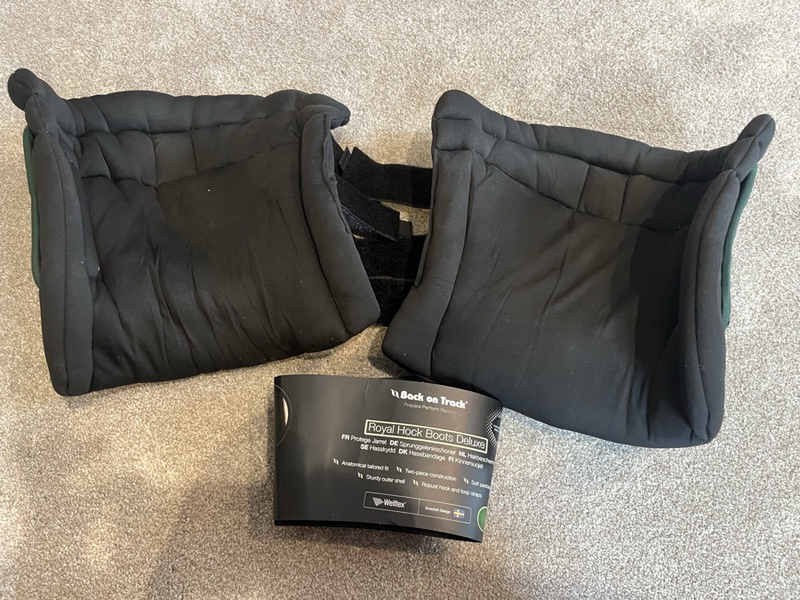 Small Back On Track Royal Hock Boots