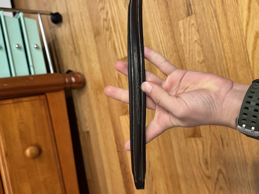 ExionPro Fancy Stitched Browband Oversize 17.5”