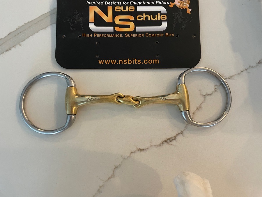 Neue Schule Tranz Angled 16mm Eggbutt snaffle 5.5
