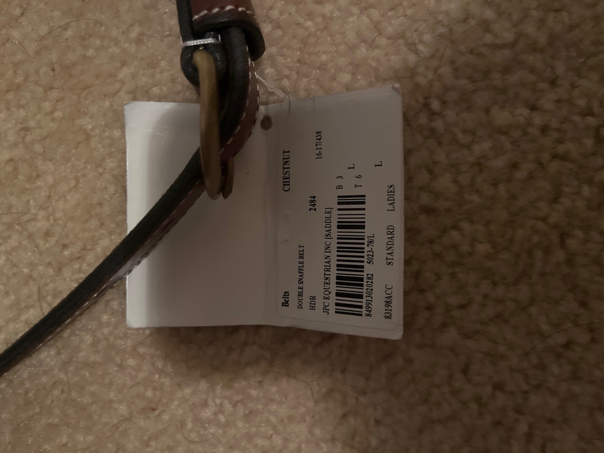 Equine Couture Bit Belt