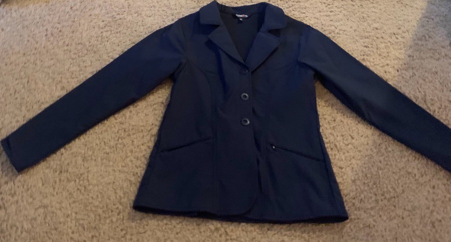 Kerrits kids XL show jacket navy