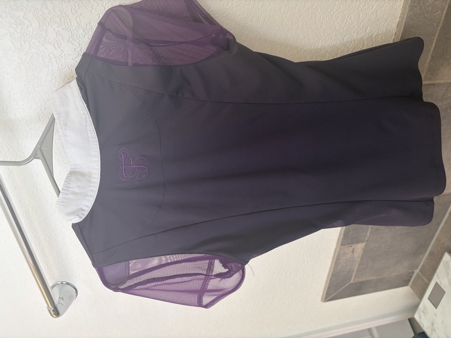 Plum Purple Short Sleeve Le Fash
