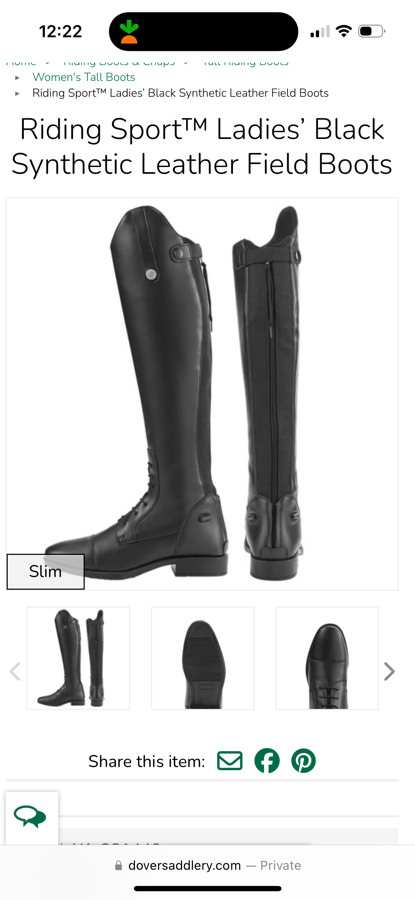 NEVER WORN RS Synthetic Field Boot