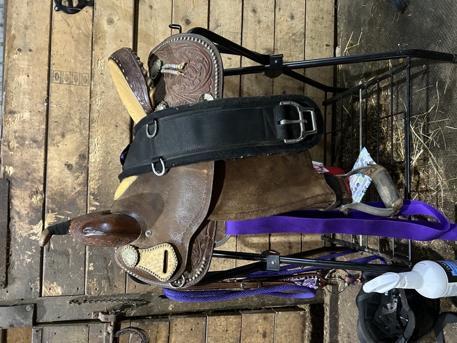 TexTan Western Barrel/Trail saddle
