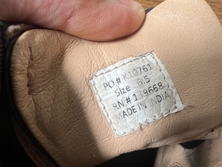 Riding Sport Kids Jr Paddock Leather Boots size 6.5