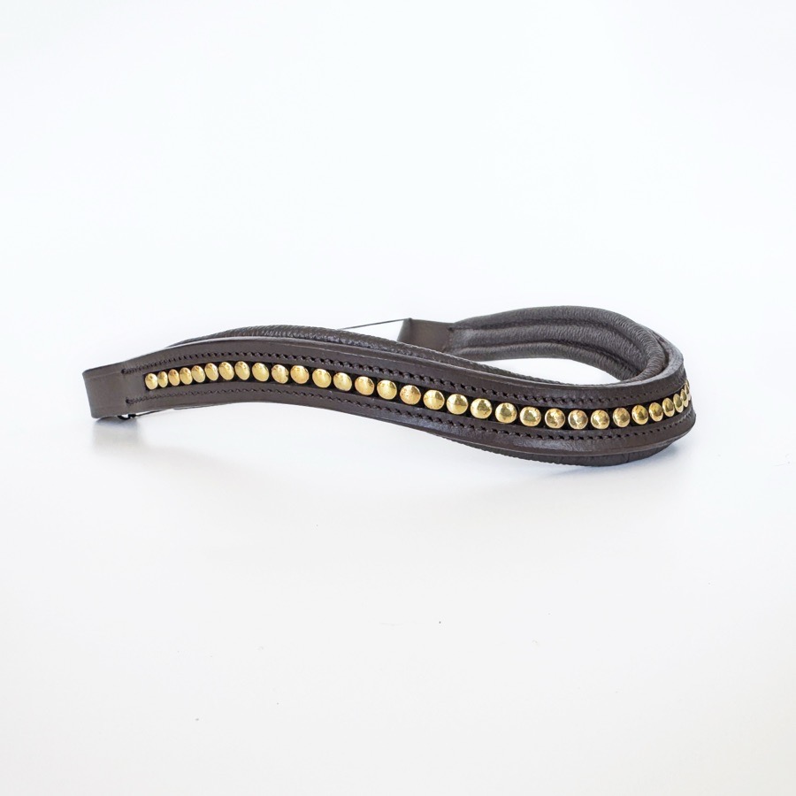 Gold Beaded Browband