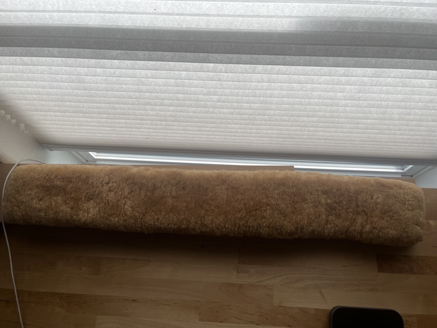 J.M.S Products Sheepskin Girth Cover