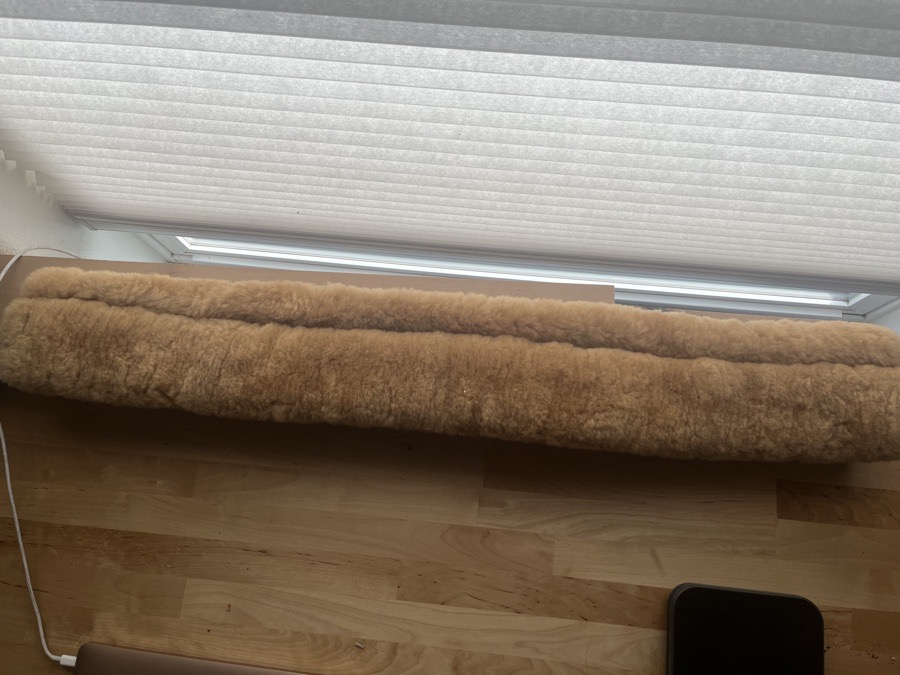 J.M.S Products Sheepskin Girth Cover