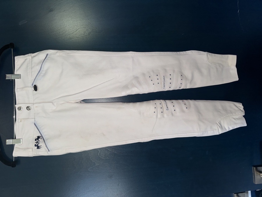 Equine Couture White USA Breeches