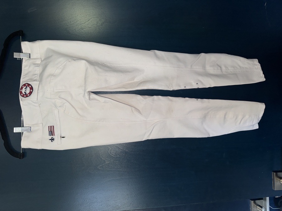 Equine Couture White USA Breeches