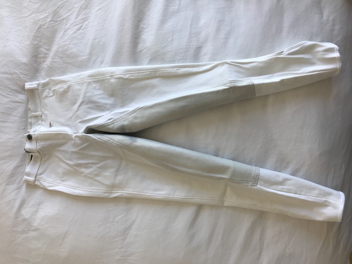 MINT Pikeur show breeches, size 38, white color