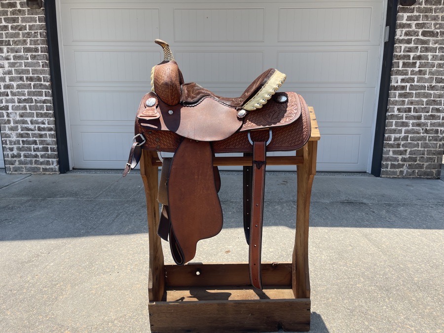 1996 Allen Ranch Barrel Racing Saddle