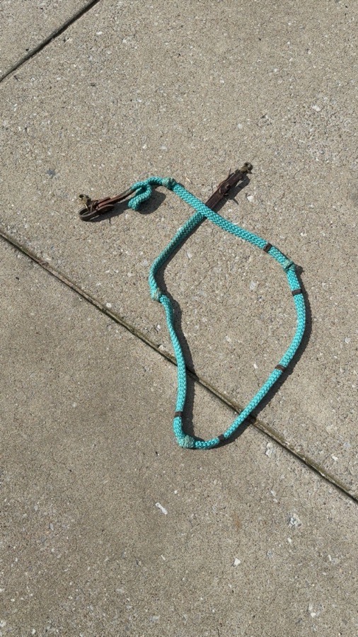 Tough 1 pro cotton roping reins