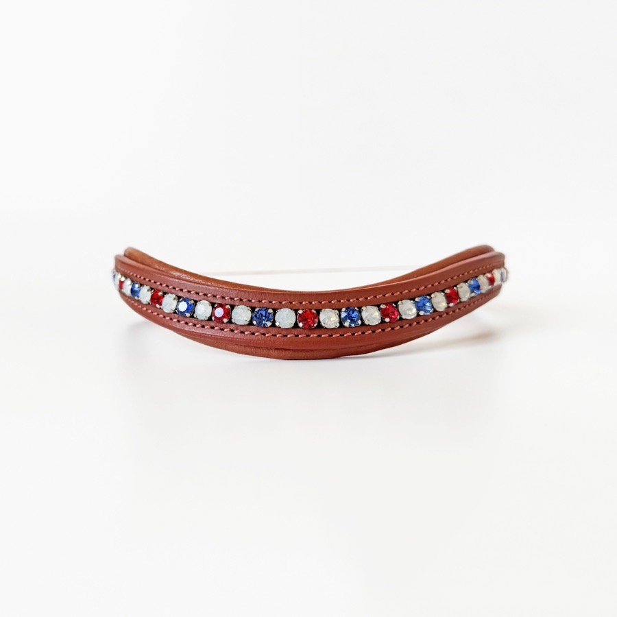 Patriotic Crystal Browband