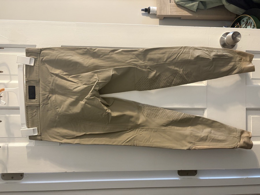 Dover Tan Silicone Knee Patch Breeches