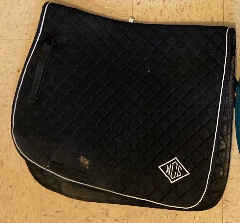 Black Dressage Pad