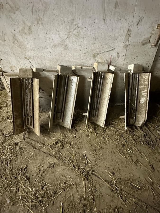 Overhead Hanging Electric Stall Heaters