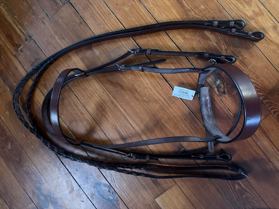 Oversized Dover hunt bridle