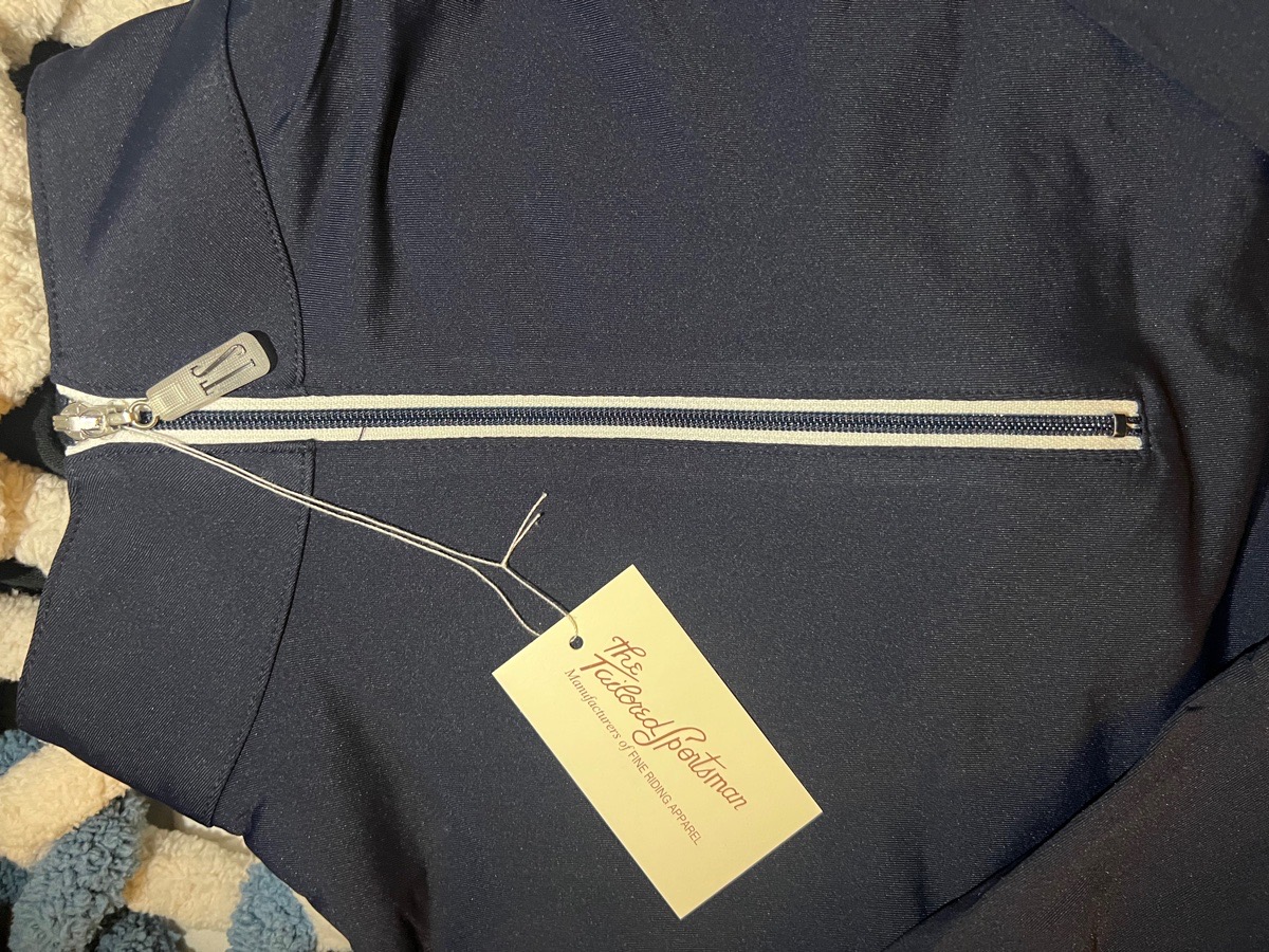 Navy Long sleeve tailored sportsman sunshirt