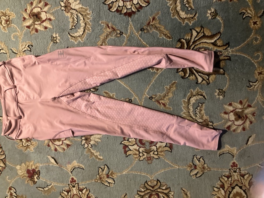 Equestly pink riding pants size Small used once