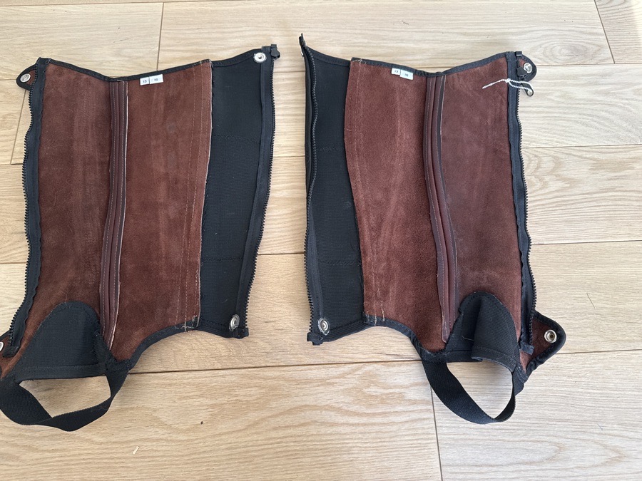 Brown Half chaps